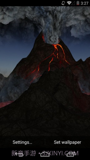 3D火山梦象动态壁纸截图5
