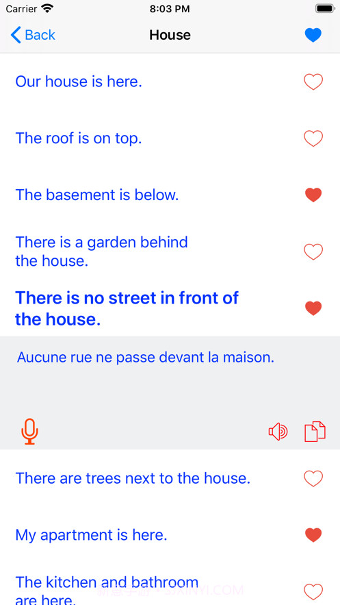 LearnFrenchOfflineTravel截图2