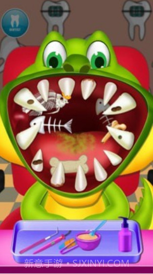 儿童恐龙牙医截图3