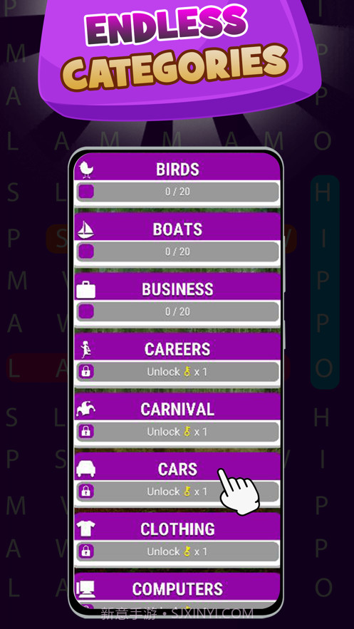 每日词搜索填字截图2