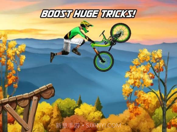 疯狂山地自行车截图2