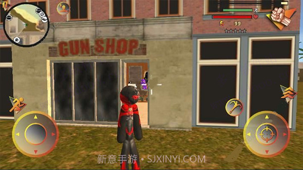 火柴人绳索英雄无限版截图1 火柴人绳索英雄无限版截图1