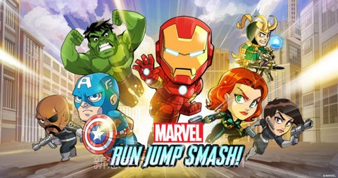 漫威英雄跑酷截图1