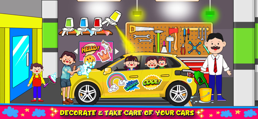 假装镇家庭娃娃屋截图2