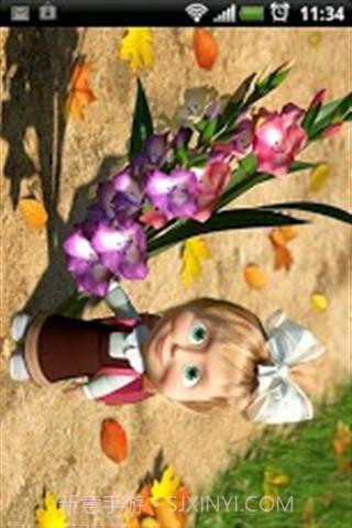 玛莎和熊儿童钓鱼截图3