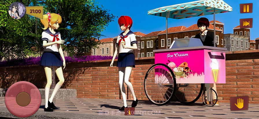 动漫高中樱花少女最新版截图2