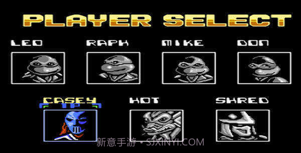 忍者神龟格斗街机版FC截图3