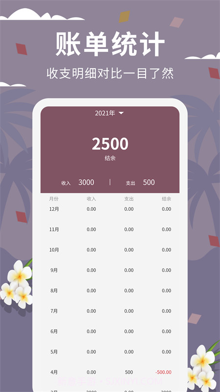 家庭流水账截图5