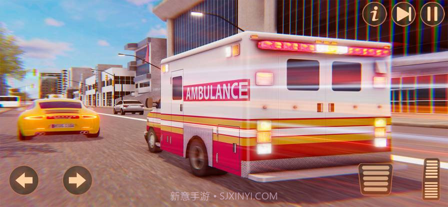 救护车消防员911消防车救援模拟器截图2