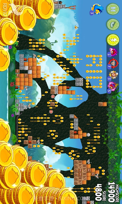 愤怒的小鸟里约版 Angry Birds Rio截图1