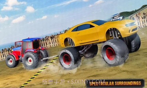 卡车拖拉机拔河比赛截图3