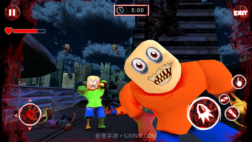 秃头僵尸闹鬼镇2截图1 秃头僵尸闹鬼镇2截图1