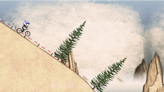 火柴人坡道飙车截图1 火柴人坡道飙车截图1