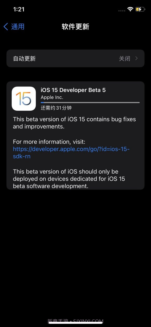 ios15beta5描述文件截图2
