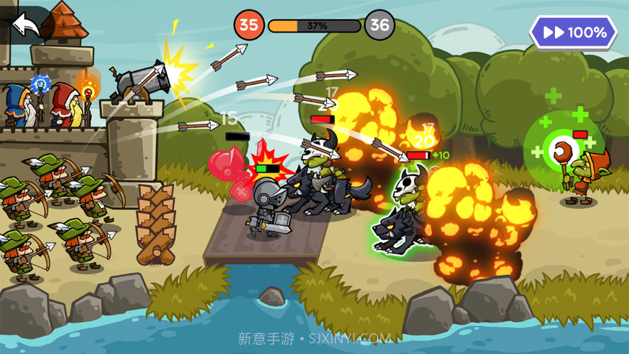 怪物攻城战截图2