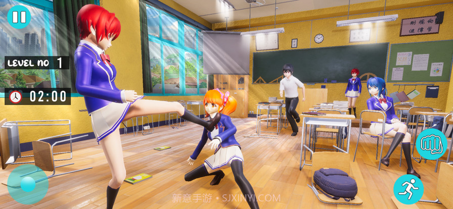 动漫女孩学校生活模拟截图3