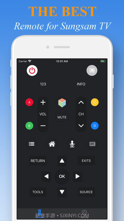 RemoteControlTVforSamsung截图1
