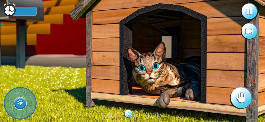 怀孕的猫和可爱的小猫游戏截图1 怀孕的猫和可爱的小猫游戏截图1