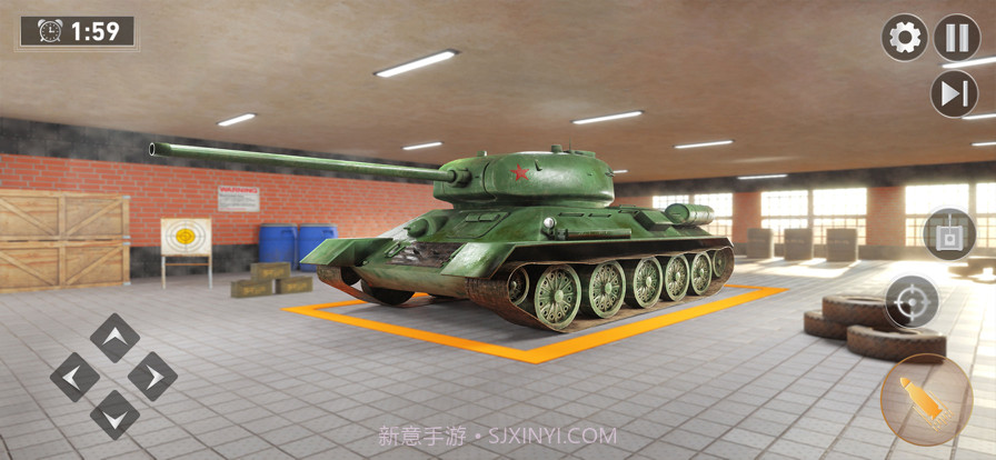 战争的坦克世界战斗截图4