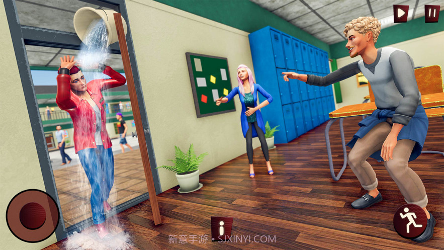 高学校匪徒欺负男孩截图2