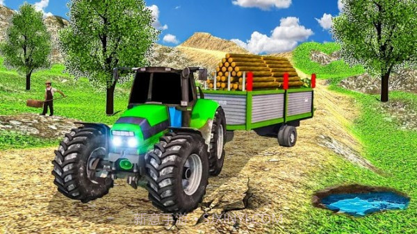 重型拖拉机手推车截图1 重型拖拉机手推车截图1