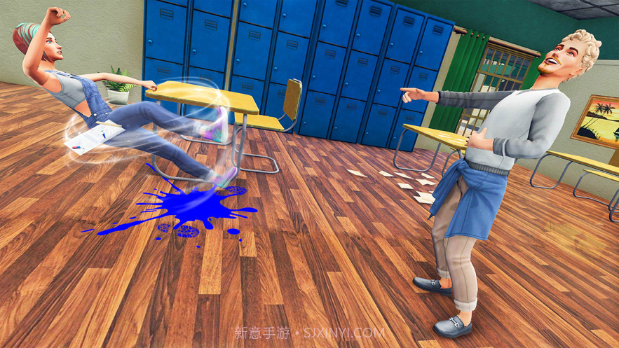 高学校匪徒欺负男孩截图3