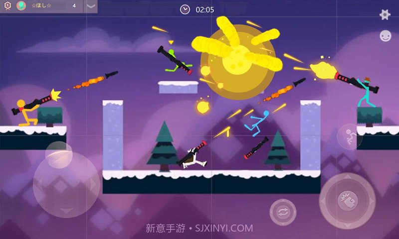 乱斗火柴人无广告截图2 乱斗火柴人无广告截图2