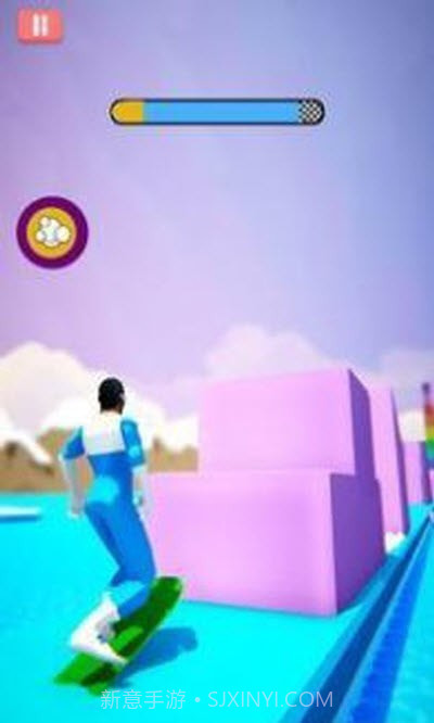 冬季滑雪比赛3D截图3