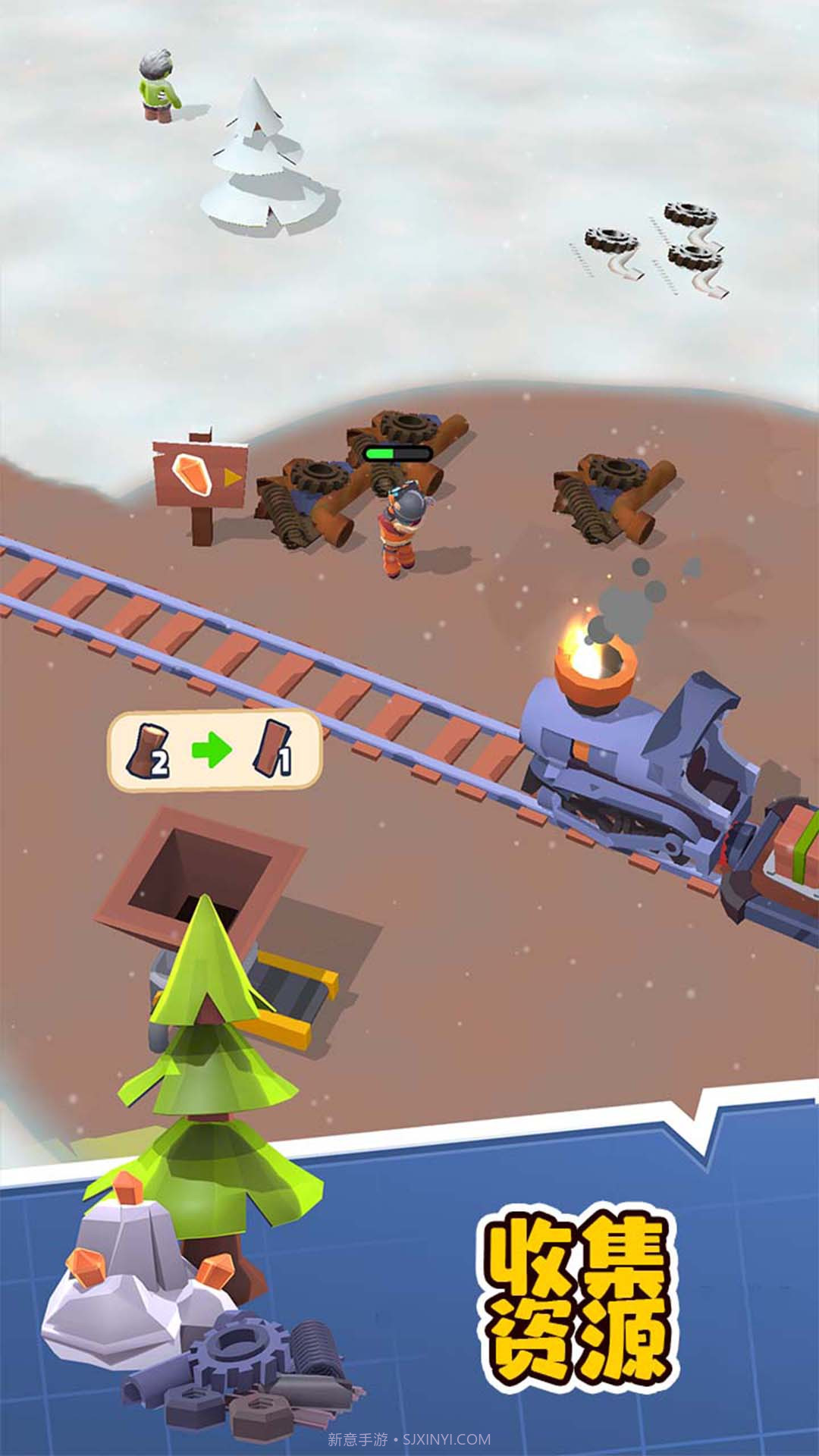 列车冒险雪国僵尸无限资源截图3 列车冒险雪国僵尸无限资源截图3