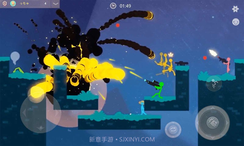 乱斗火柴人无广告截图1 乱斗火柴人无广告截图1