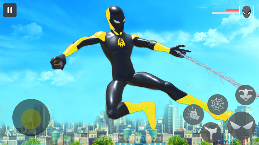 钢铁超级英雄男孩城市英雄截图1 钢铁超级英雄男孩城市英雄截图1