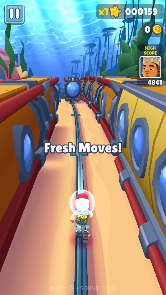 地铁跑酷GG菜单版截图2