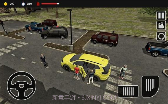 疯狂出租车驾驶模拟截图1 疯狂出租车驾驶模拟截图1