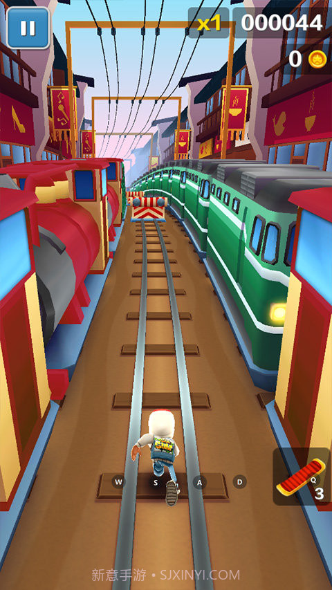 地铁跑酷七夕版截图1 地铁跑酷七夕版截图1