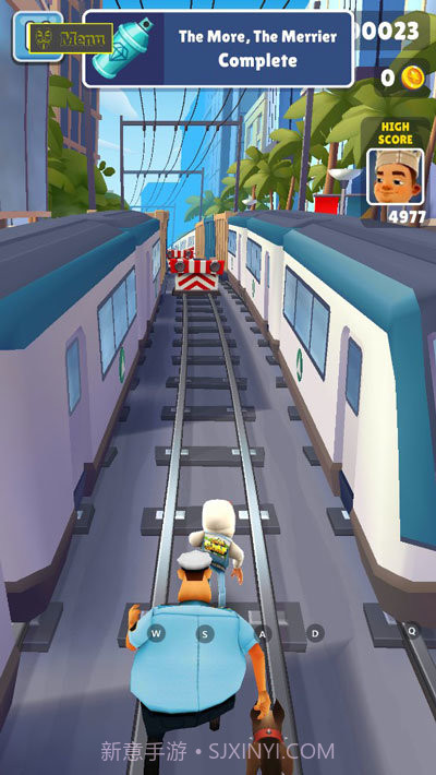 地铁跑酷上帝视角版调速截图2 地铁跑酷上帝视角版调速截图2