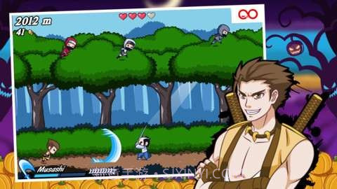 小小忍者闯天关(Little Ninja Rush)截图4 小小忍者闯天关(Little Ninja Rush)截图4