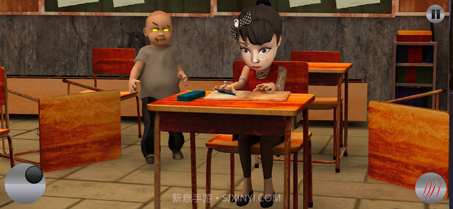 粉红宝贝：恐怖游戏截图2