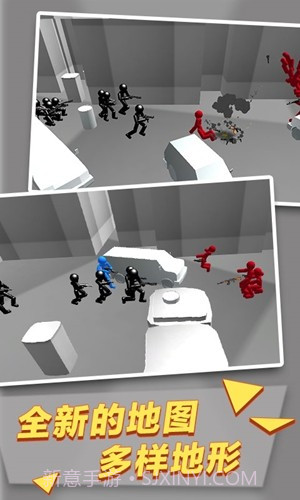 火柴钢铁人枪战3D截图3