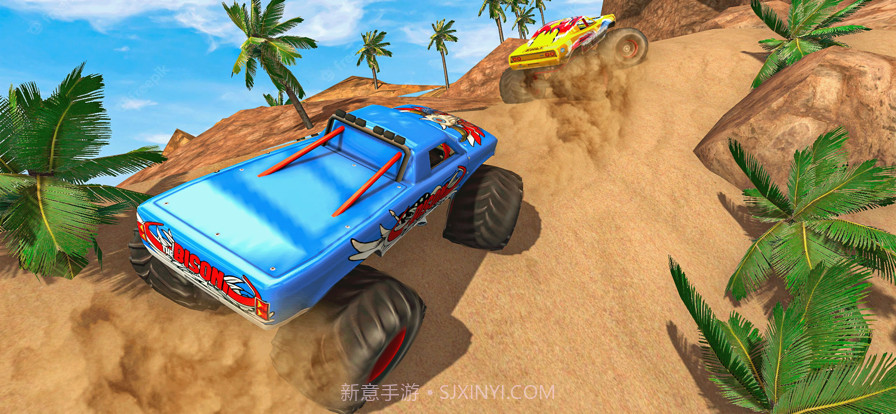 怪物卡车越野果酱截图3