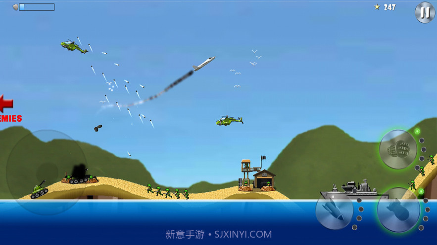 疯狂轰炸截图3 疯狂轰炸截图3