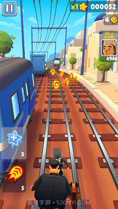 地铁跑酷希腊内置菜单版截图4 地铁跑酷希腊内置菜单版截图4