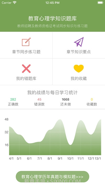 教育心理学同步题库及知识要点专题截图1 教育心理学同步题库及知识要点专题截图1