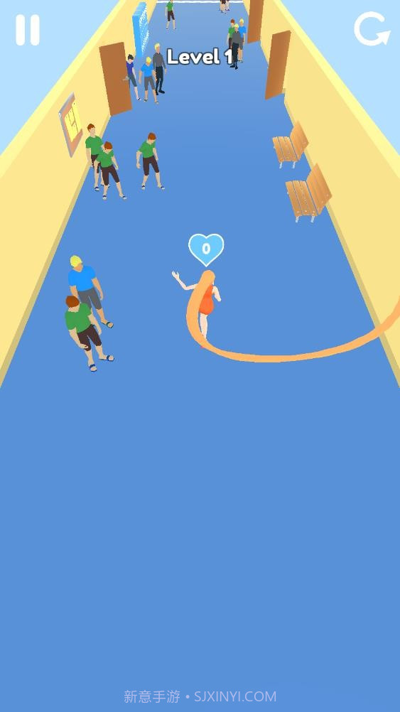 长发女王跑步截图1 长发女王跑步截图1