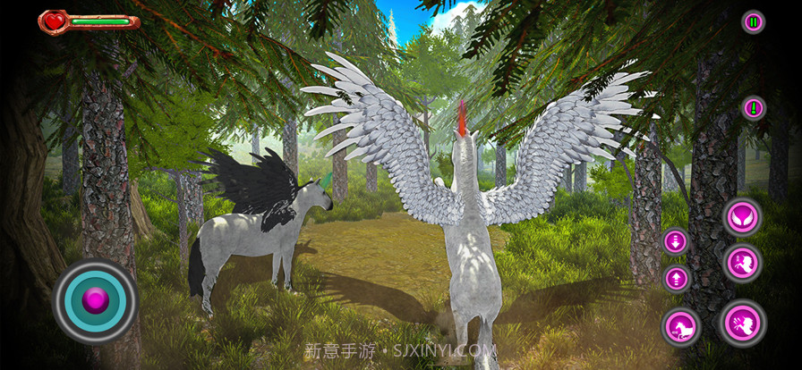 独角兽飞行马模拟器截图1
