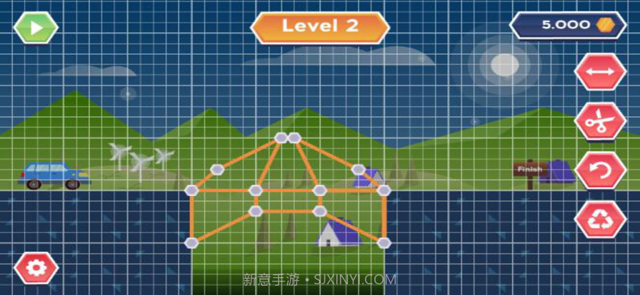 桥梁建筑师搭桥截图2 桥梁建筑师搭桥截图2