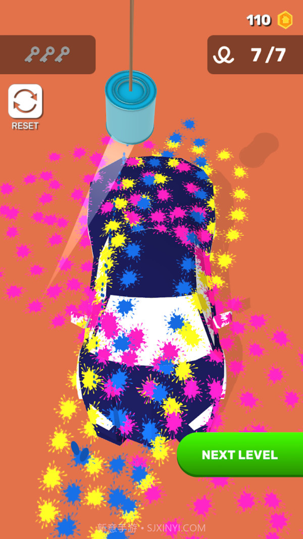 木桶涂色3D截图2