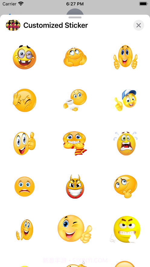 CustomizedSticker截图1 CustomizedSticker截图1