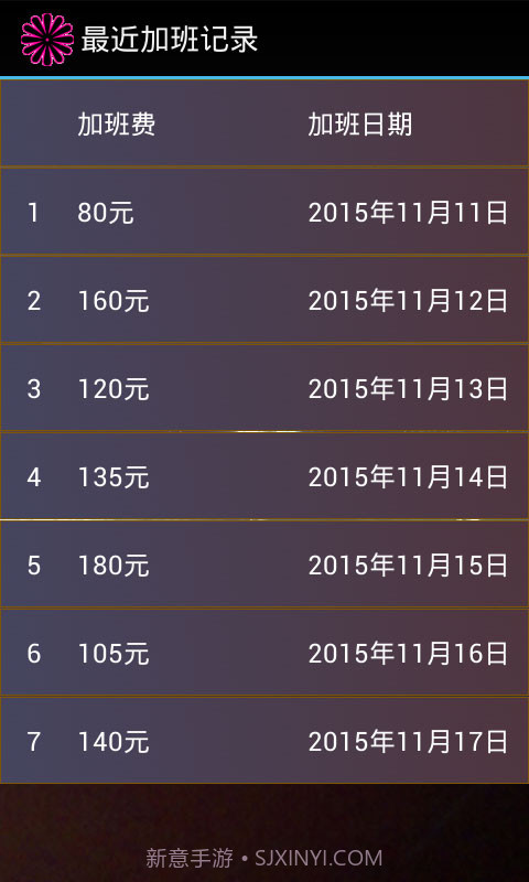 加班费计算器截图4