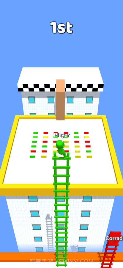 屋顶跑跑争夺战截图6