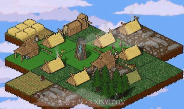 天空中的村庄截图1 天空中的村庄截图1